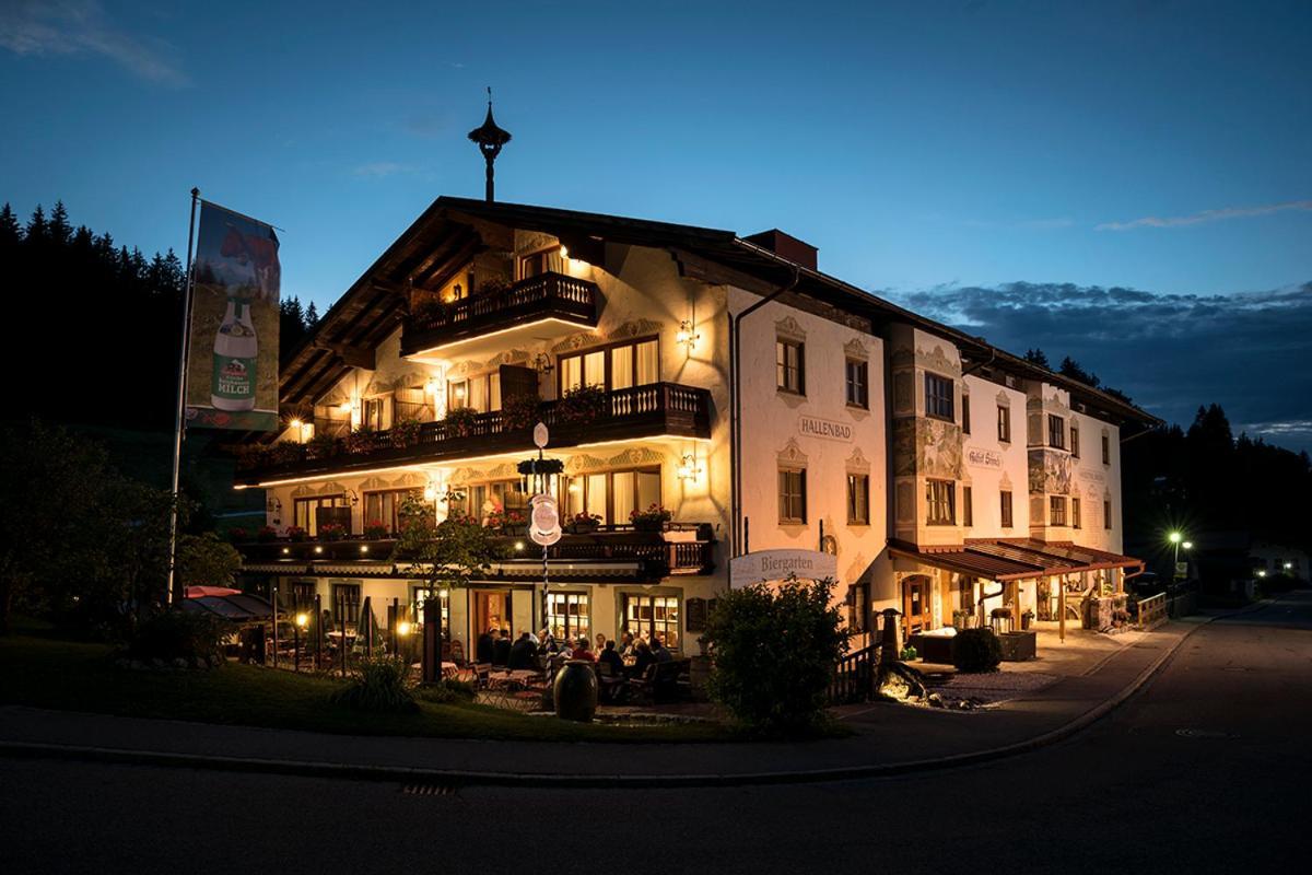 Aktivhotel & Gasthof Schmelz Ihr Urlaubs Hotel In Inzell Mit Wellness Hallenbad, Alpensauna & Dampfbad المظهر الخارجي الصورة